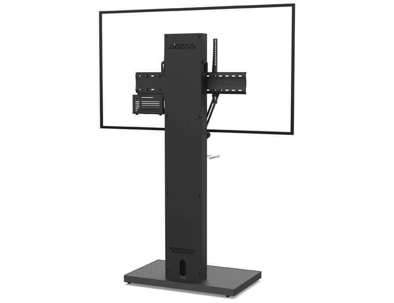 Galaxy Single Screen Videoconferencing - Rear View - AXEOS