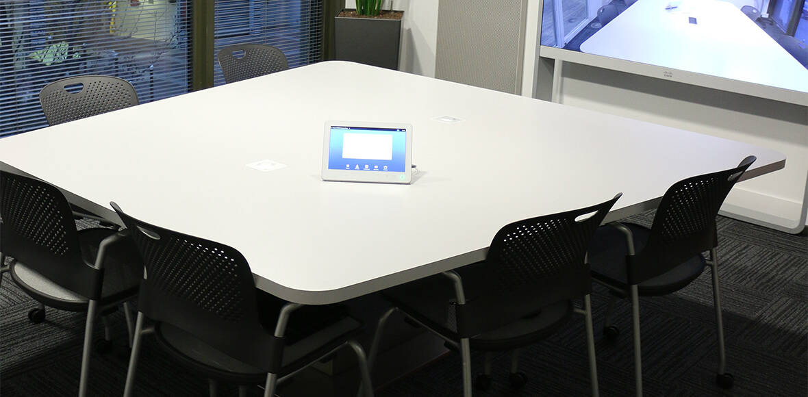 On choisit une forme de table visio - Axeos