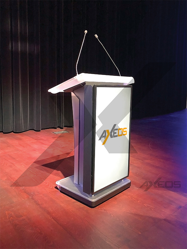 7.3.Neonyx Touch - Lectern with front monitor - AXEOS