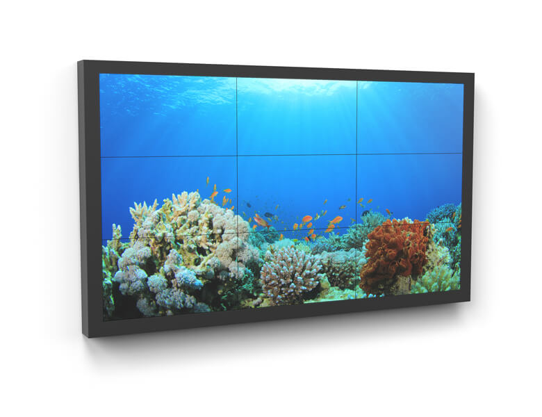 Casing for video wall - digital signage - AXEOS