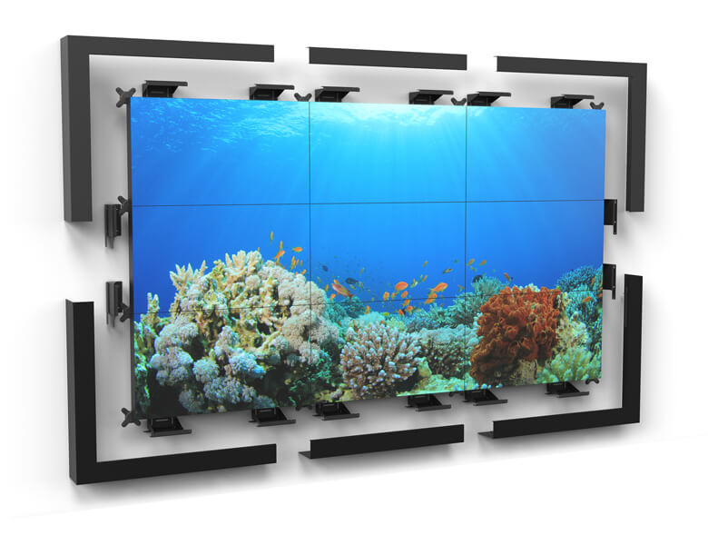 Casing for video wall - display - AXEOS