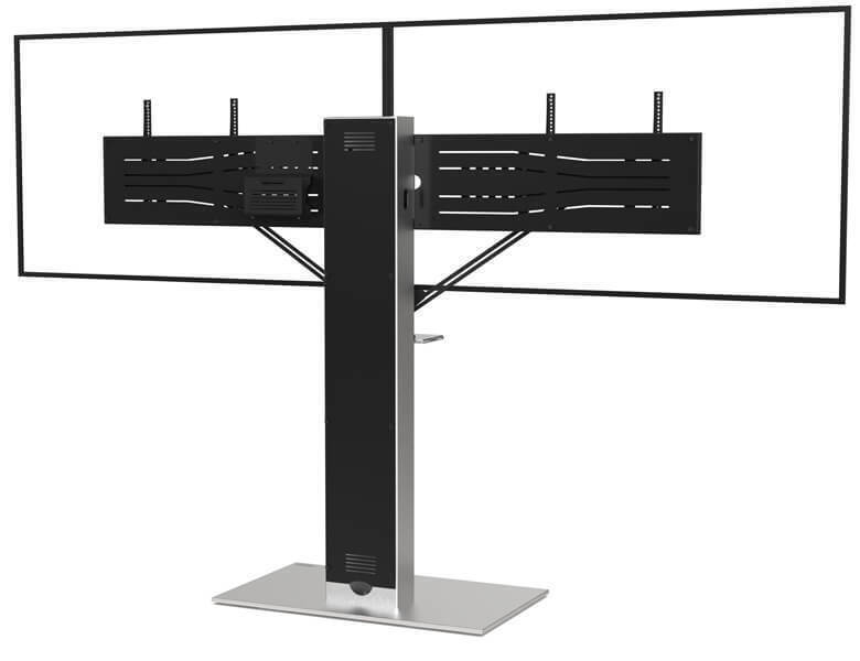 Xenon Dual Screen Videoconferencing 70/90 - Rear View - AXEOS