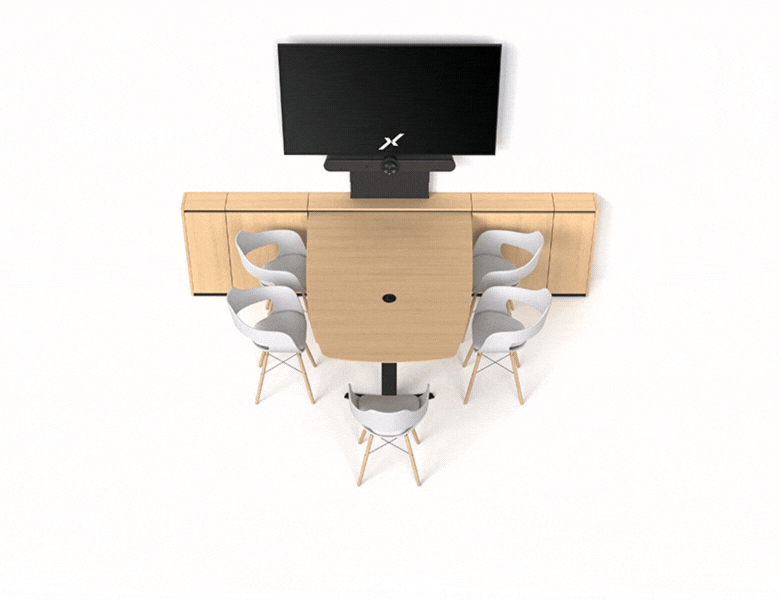 CredenXa Table - Aeos Modular Huddle Room