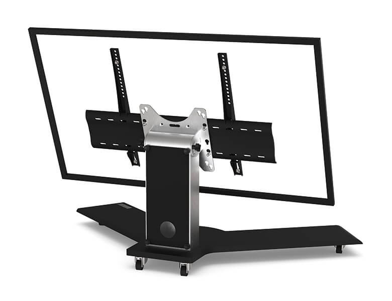 Ekinox-XS - Flat Screen TV Stand - Rear View - AXEOS