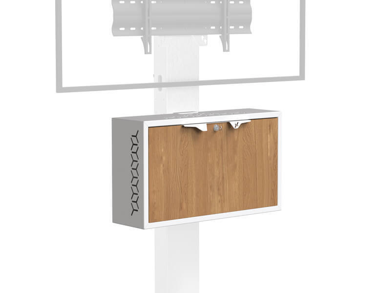 HYBRIX cabinet on an Axeos trolley - AXEOS