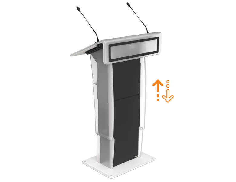 Neonyx Lift - Lectern for Conference meeting - AXEOS