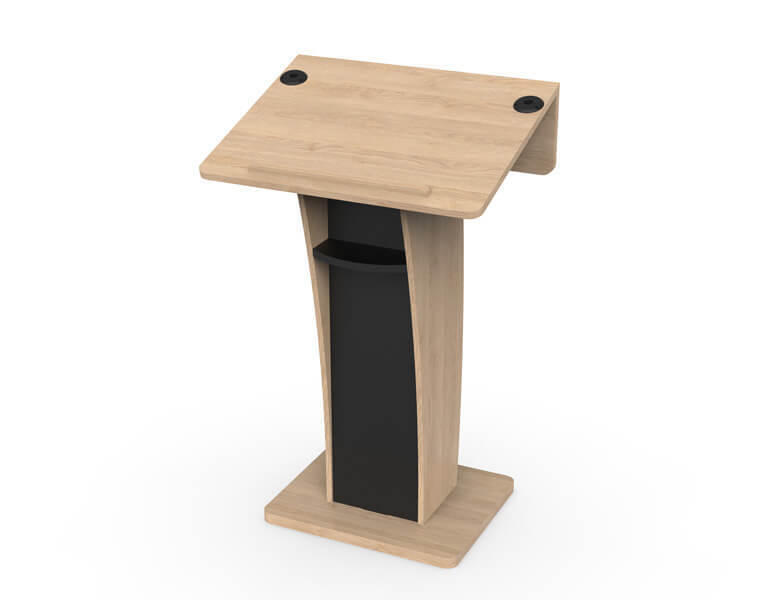 Neonyx Wood Lectern in carpentry - AXEOS
