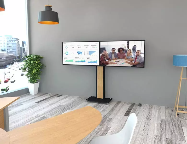 Obox Dual Screen VC - VC stand - AXEOS