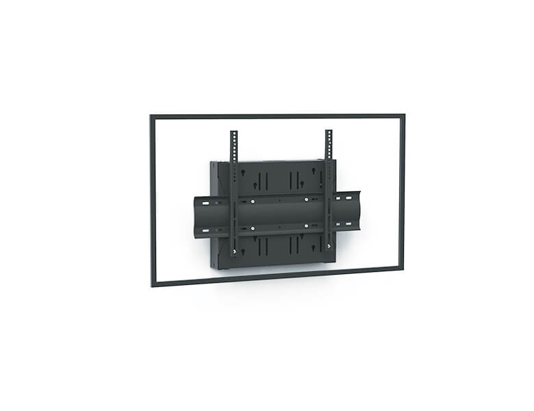 Secured box wall mount Single Screen - AXEOS