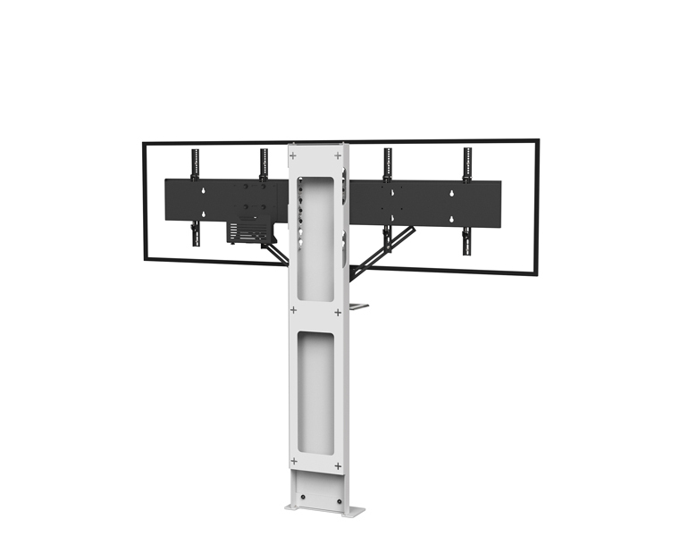 Stilix Dual Screen Videoconferencing - Rear View - AXEOS