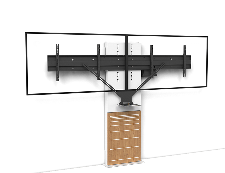 Stilix Wide Dual Screen Videoconferencing - AXEOS