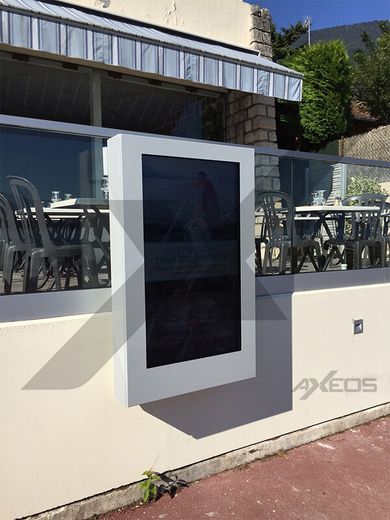 9.1.Outdoor enclosure for display - AXEOS