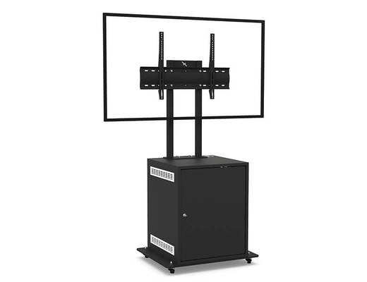 Obox with cabinet - VC stand with computer rack - AXEOS