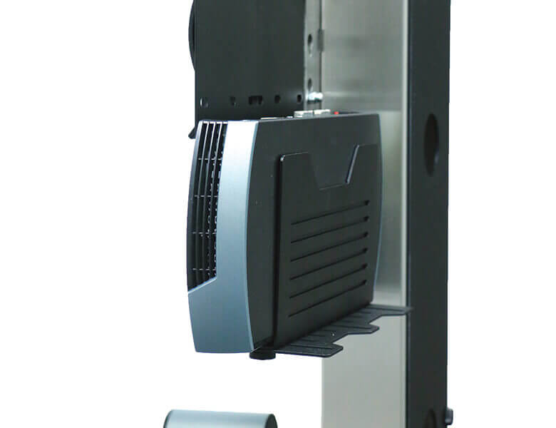 Universal codec holder - Single Screen Stand - LifeSize ICON 600 - AXEOS
