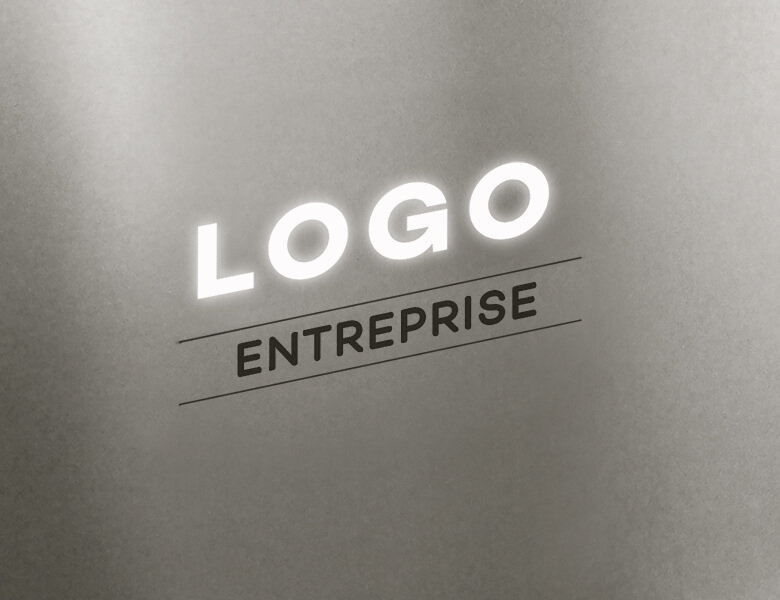 Video wall - LED video wall - Backlit logo finish - AXEOS