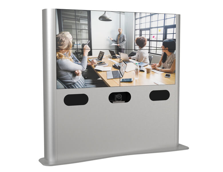 Videoconferencing Video wall - LED video wall - AXEOS