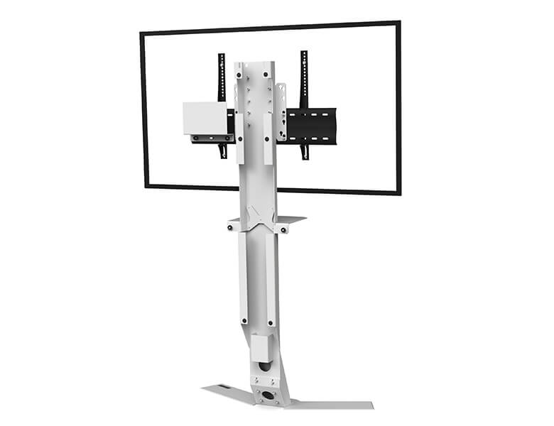 X-Press Single Screen Videoconferencing - Rear View - AXEOS