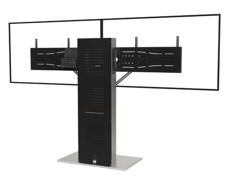 Xenon Wide Dual Screen VC - Rear View - AXEOS