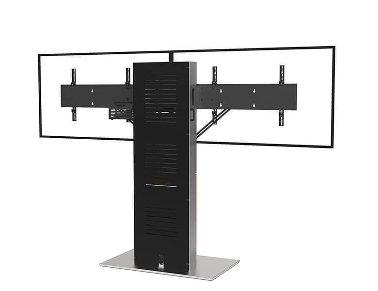 Xenon Wide Dual Screen Videoconferencing - Rear View - AXEOS