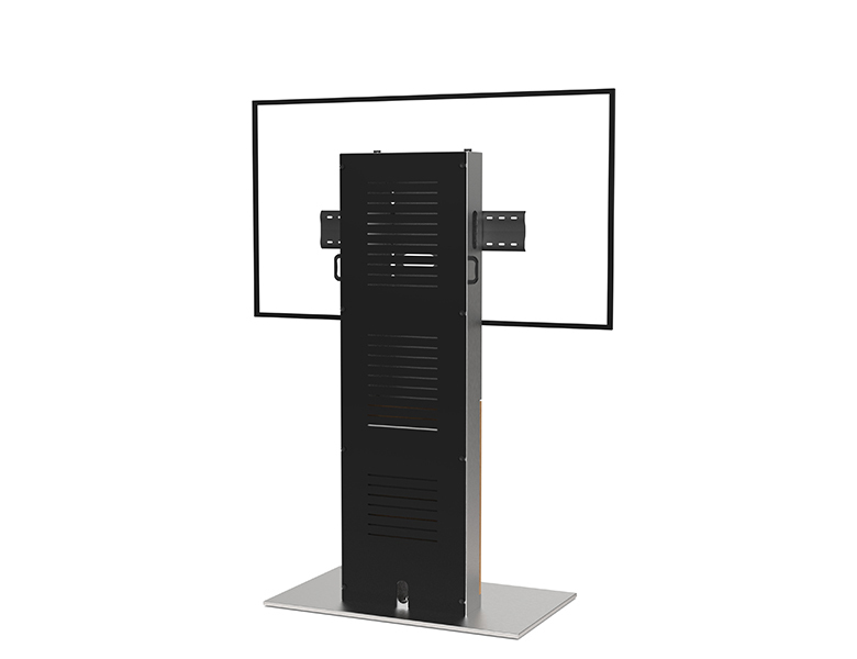 Xenon Wide Single Screen Digital Signage - Rear View - AXEOS