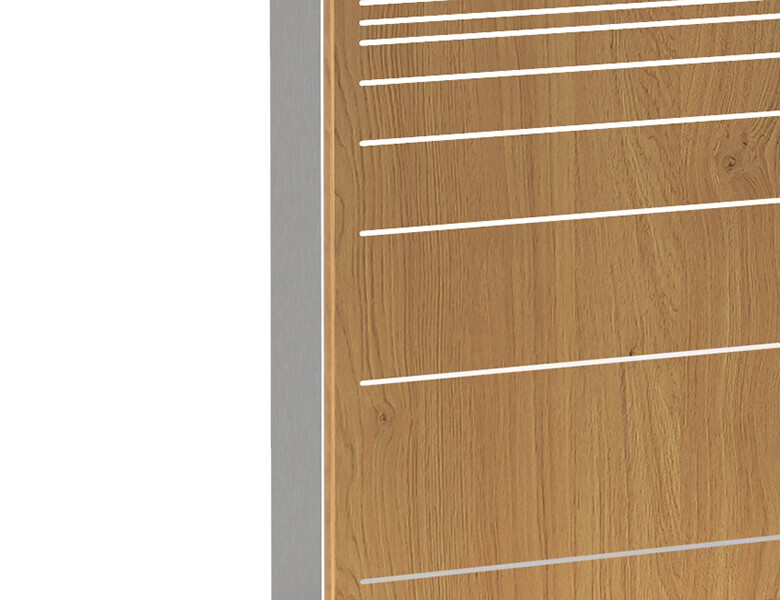 Xenon Wide - Wooden front trapdoor - AXEOS