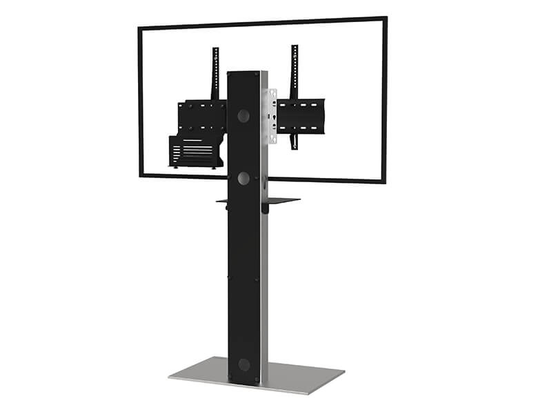 Xenon-S Single Screen Videoconferencing - Rear View - AXEOS