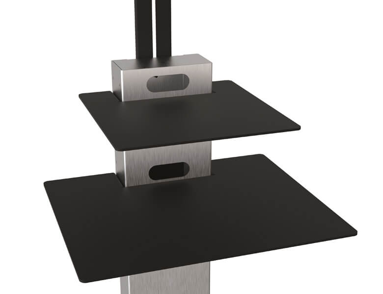 XEO - Video conferencing stand - Shelves - AXEOS