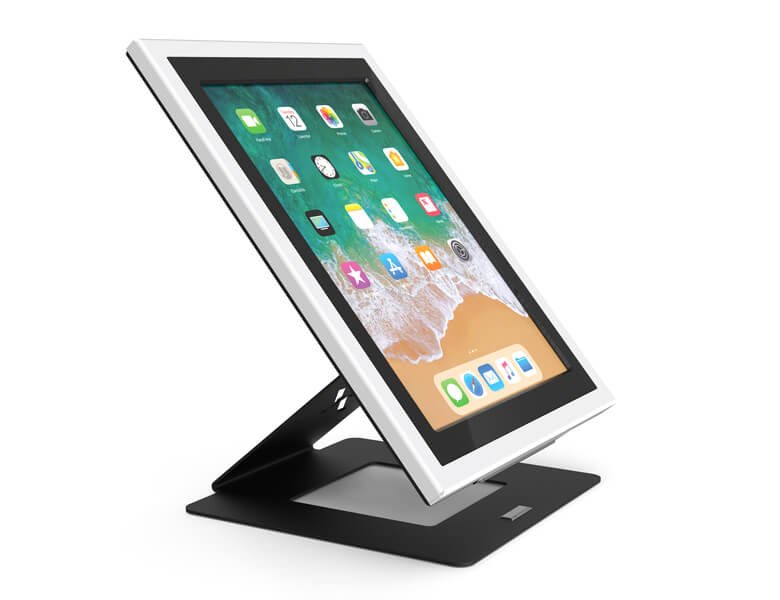 Xoos-XS black - tablet kiosk - AXEOS