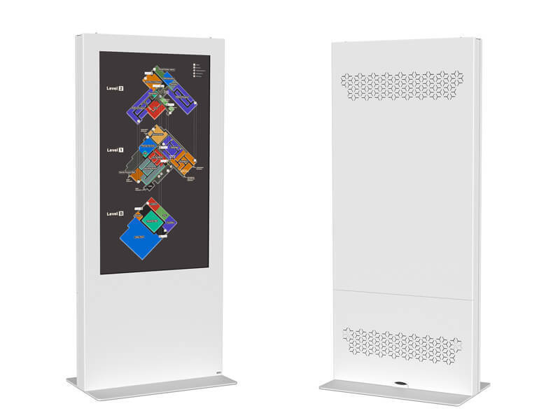 Xylo Indoor - Indoor TV Enclosure for retail and reception - AXEOS